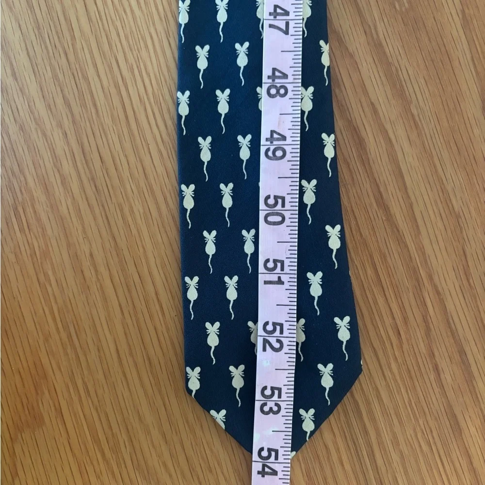 Calvin Curtis Cravateur Mens Vintage Mouse Print neck Tie 2.75” Narrow Collector